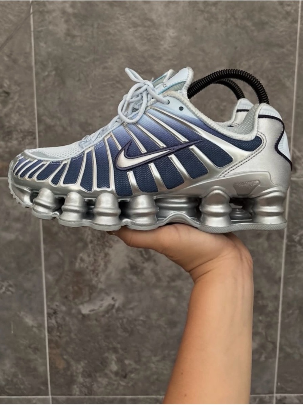 Nike Shox 💅 TL Fade ICED BLUE Athletic Sneaker Shoes IH1336-403 7 7.5 8 9 - Picture 10 of 15